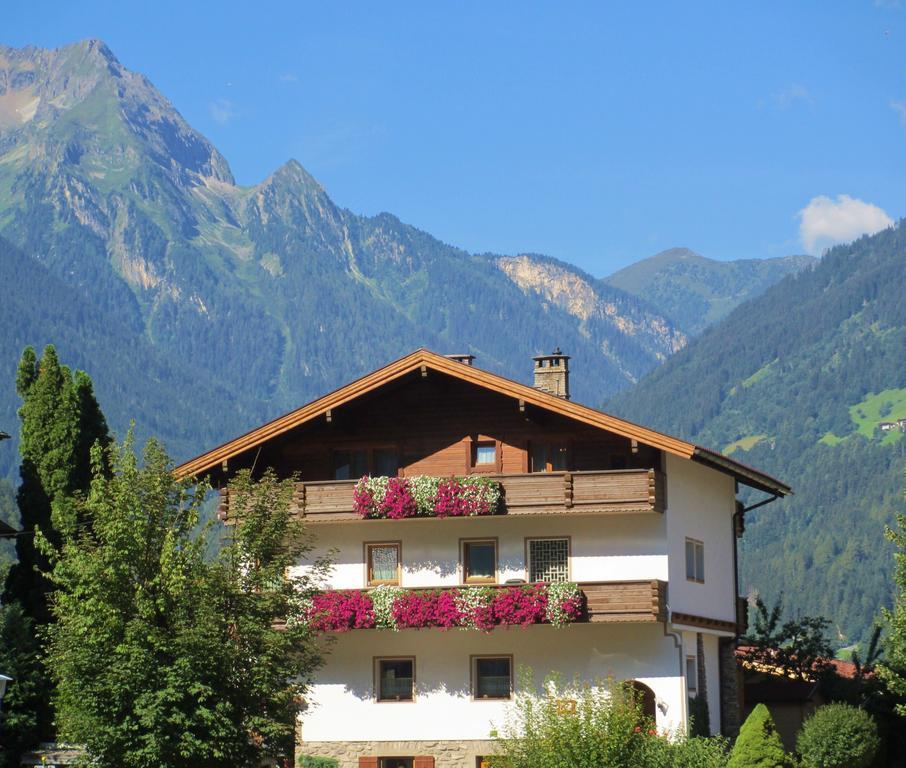 Ferienwohnung Haus Schlechter Mayrhofen Exterior foto